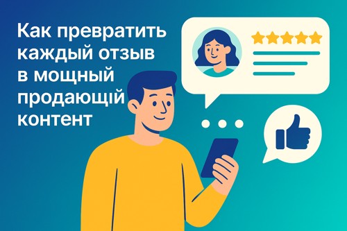 💬 Как превратить каждый отзыв в мощный продающий контент