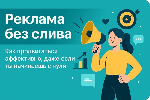 📢 Реклама без слива: как продвигаться эффективно, даже если ты начинаешь с нуля