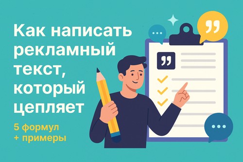✍️ Как написать рекламный текст, который цепляет — 5 формул + примеры