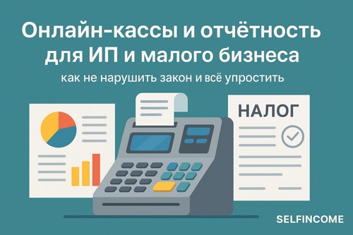 🧾 Онлайн-кассы и отчётность для ИП и малого бизнеса: как не нарушить закон и всё упростить