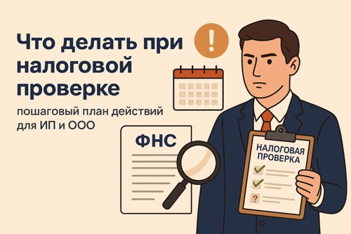 🧾 Что делать при налоговой проверке: пошаговый план действий для ИП и ООО