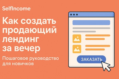 🖥 Как создать продающий лендинг за вечер: пошаговое руководство для новичков