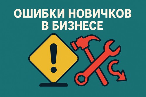 🚫 Ошибки новичков в бизнесе с нуля: топ-10 главных провалов