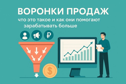 🚀 Воронки продаж: что это такое и как они помогают зарабатывать больше