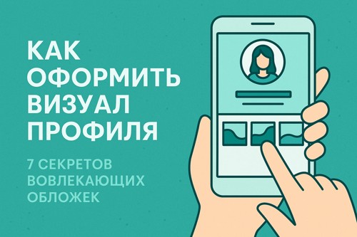 🎨 Как оформить визуал профиля: 7 секретов вовлекающих обложек