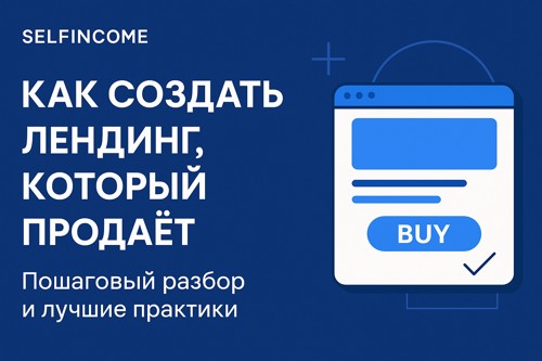 Как создать лендинг, который продаёт: пошаговый разбор и лучшие практики