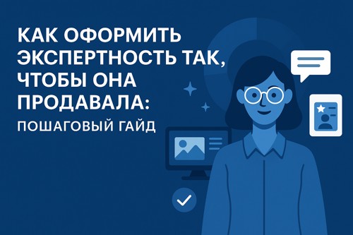 Как оформить экспертность так, чтобы она продавала: пошаговый гайд