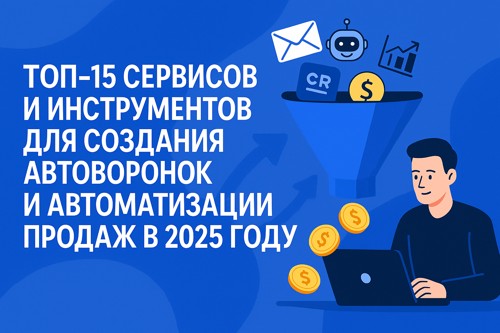 В следующей статье цепочки — подборка сервисов и инструментов для создания автоворонок и автоматизации продаж в 2025 году.