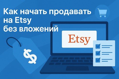 Как начать продавать на Etsy без вложений: регистрация, настройка, первые продажи